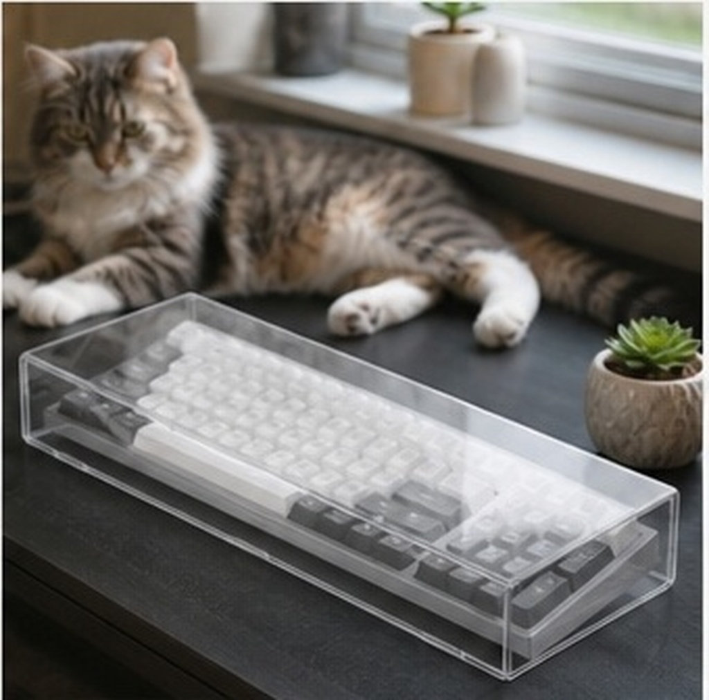 Keyboard Gaming Transparent - Hard Shell Acrylic Keyboard Dust Cover