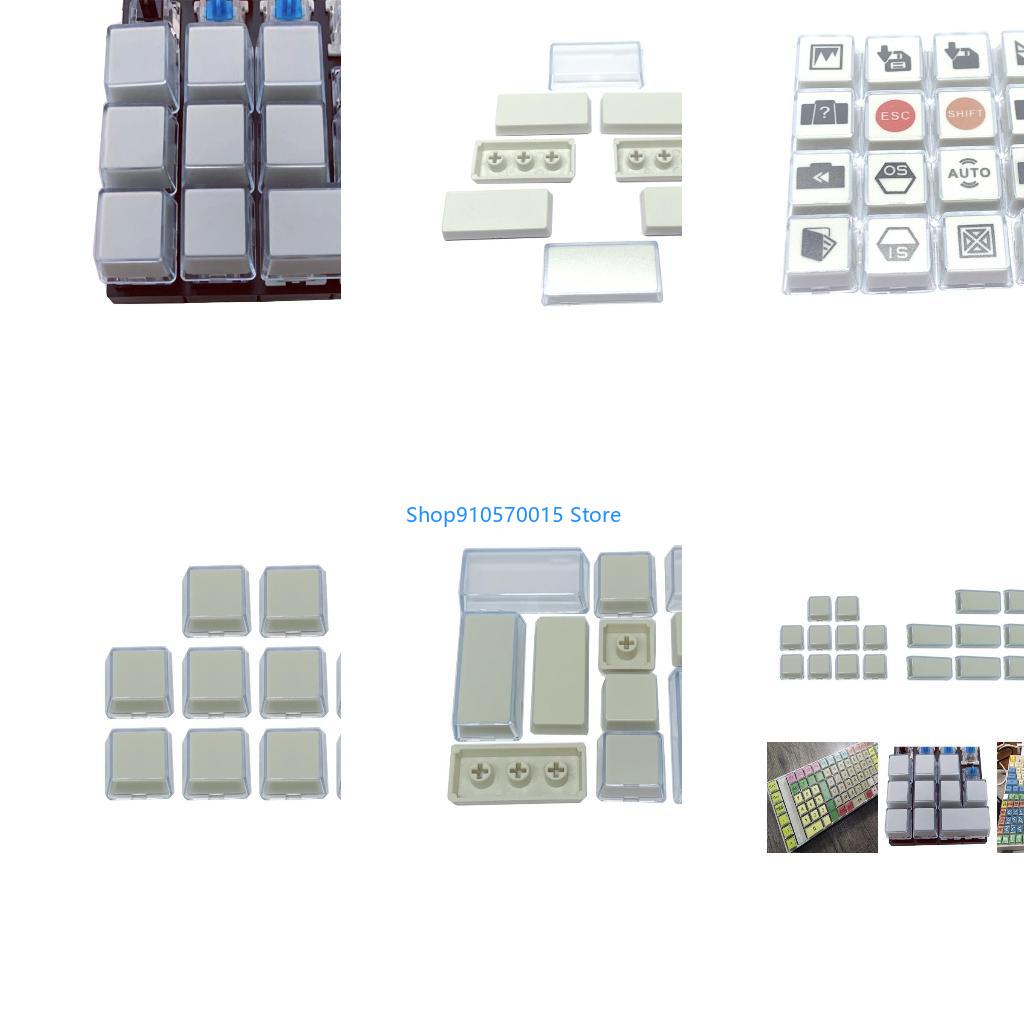 Keyboard Gaming Transparent - Keycap lớp trong mờ B95C ABS