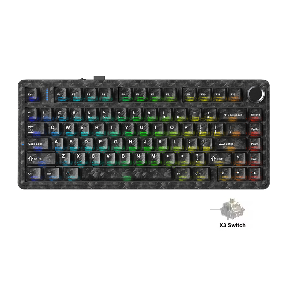 Gaming Keyboard Hot Swappable - AULA F75 Master Edition Wireless Gaming