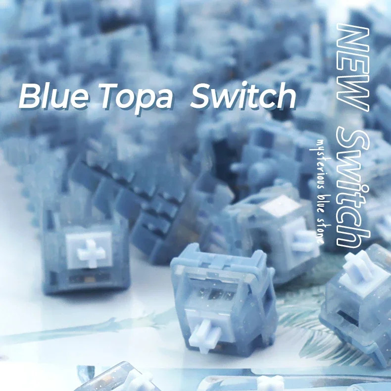Gaming Keyboard Blue Switches - HMX Blue Topa Switch Linear Switch