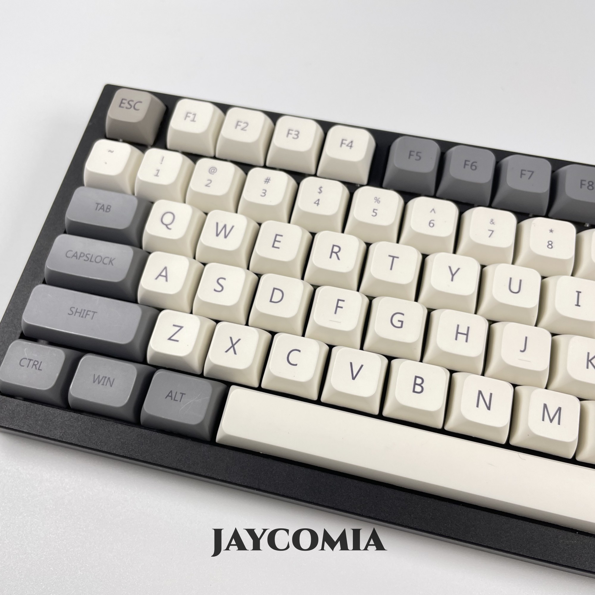 Gaming Keyboard Ergo - JCM XDA PBT Keycaps English/Japanese/Russian/Korean Qishi
