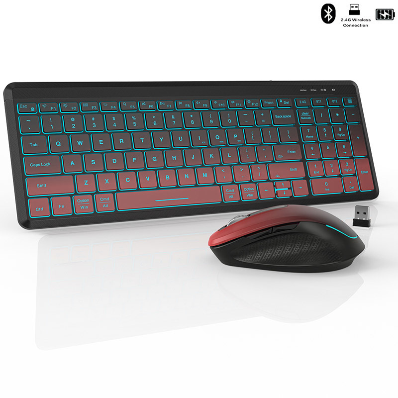 RGB Backlit Silent Wireless Ke - đánh giá và giá Gaming Keyboard And Mouse For Xbox