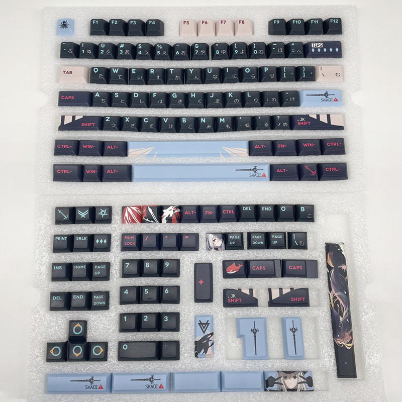 142 Phím/Bộ PBT Keycap Của Ngà - đánh giá và giá Gaming Keyboard Bluetooth