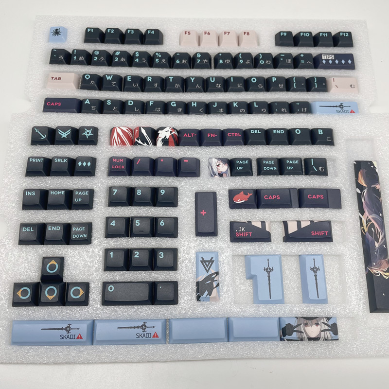 142 Phím/Bộ PBT Keycap Của Ngà - đánh giá và giá Gaming Keyboard Bluetooth
