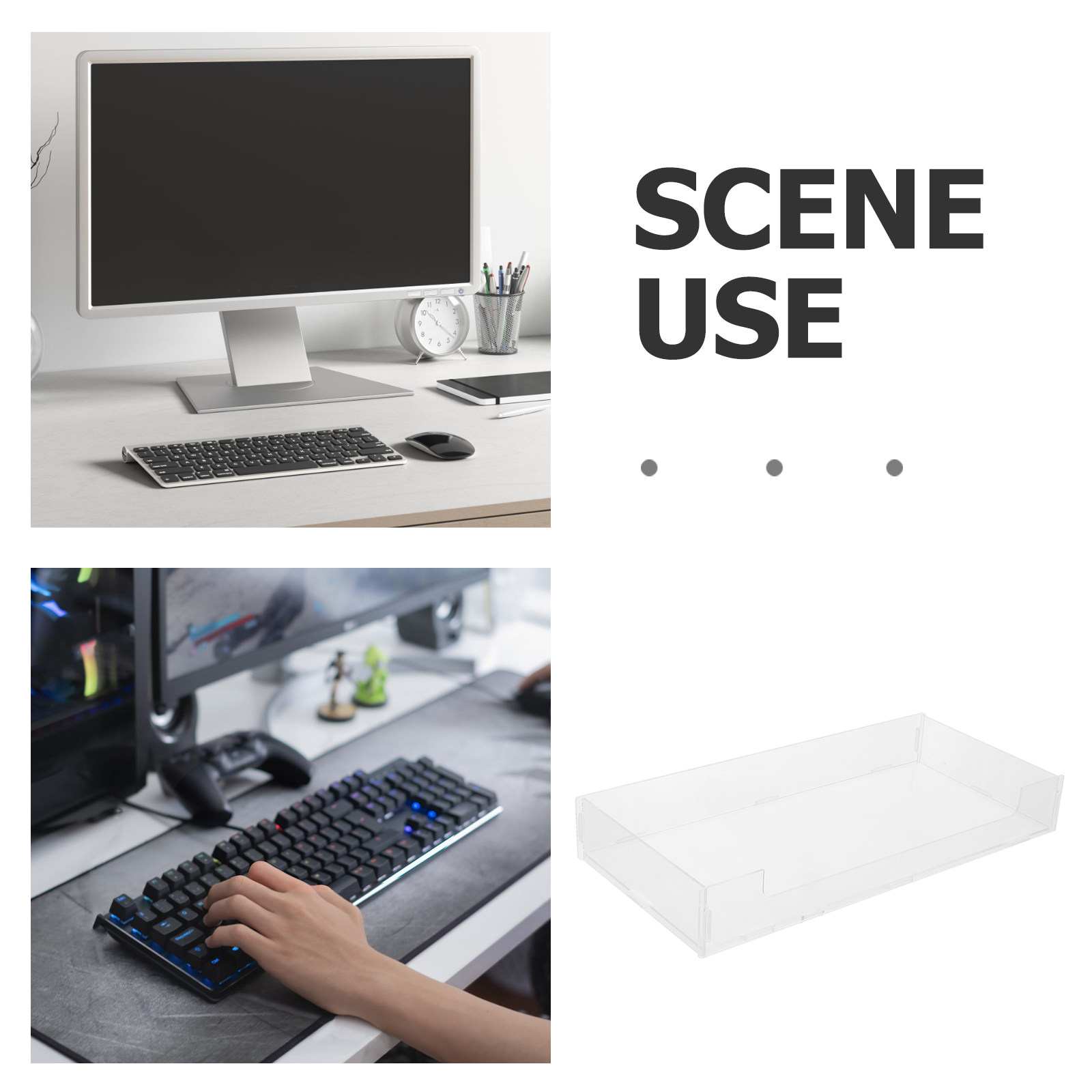 Hard Shell Acrylic Keyboard Du - đánh giá và giá Keyboard Gaming Transparent