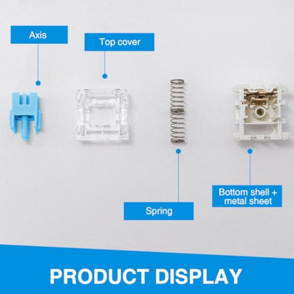 108 Pack Mechanical Keyboard S - đánh giá và giá Gaming Keyboard Blue Switches