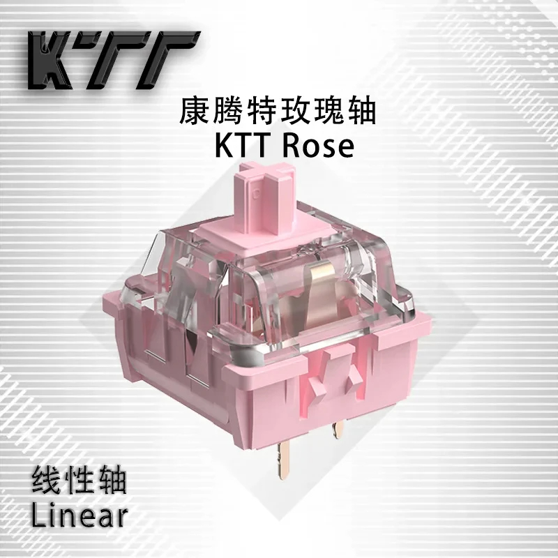 KTT Rose Switch Linear 63g 5pi - đánh giá và giá Keyboard Lube Kit