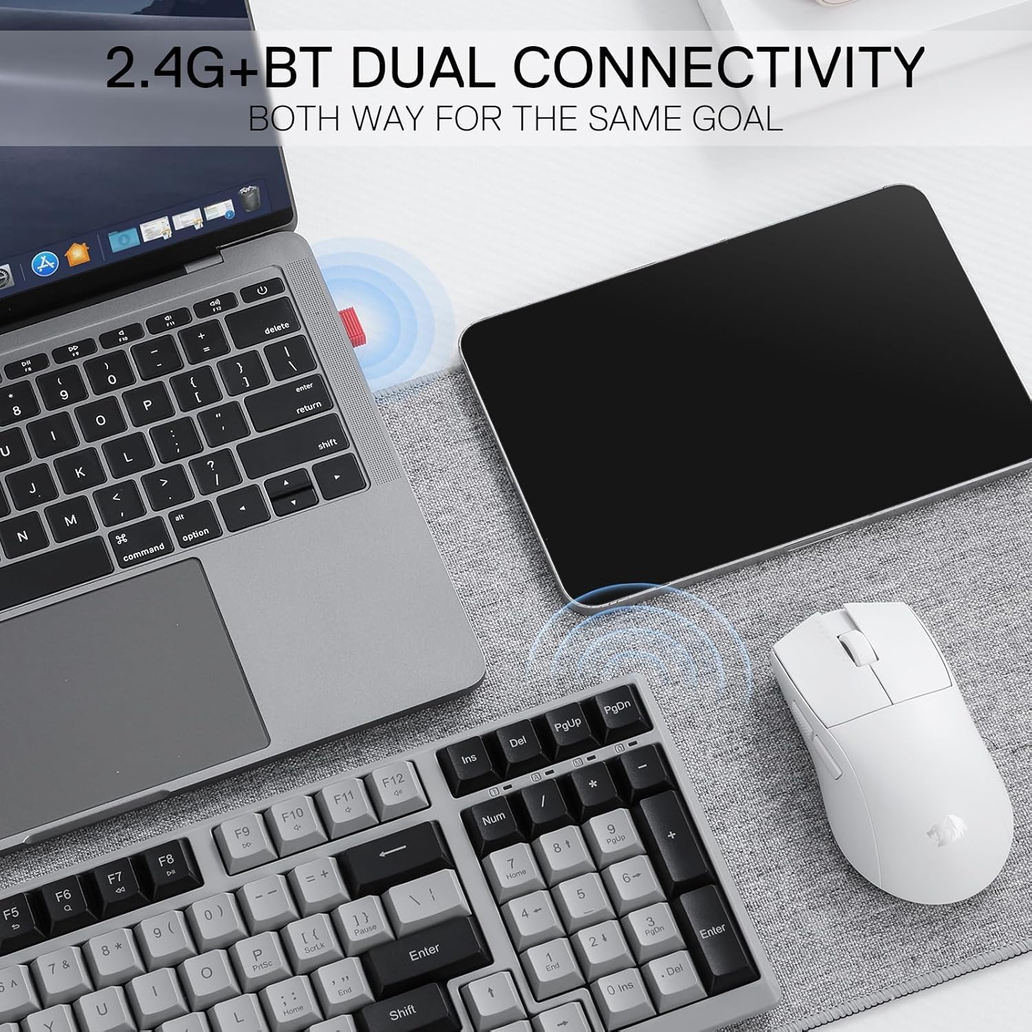 Redragon BK7114 Low-Profile 2. - đánh giá và giá Gaming Keyboard Bluetooth