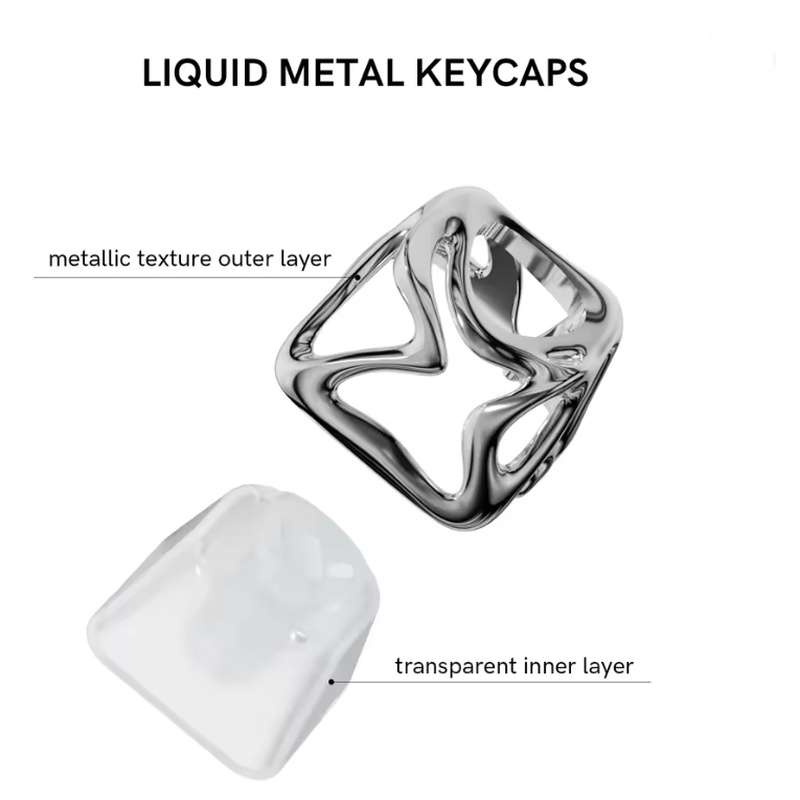 Metal Electroplating Transluce - đánh giá và giá Gaming Keyboard Ergo