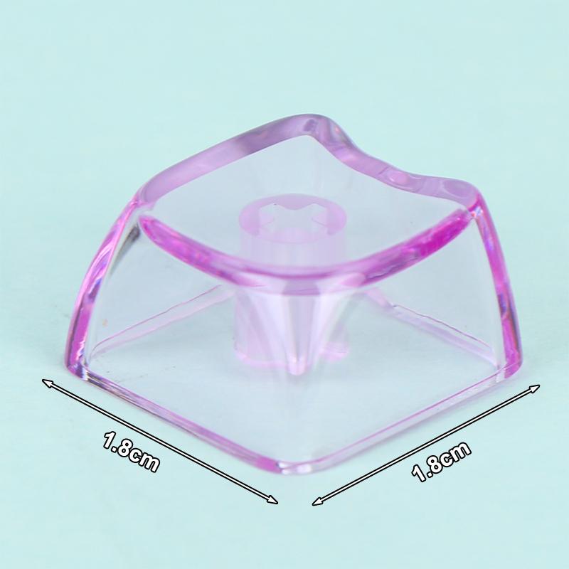 10Pcs Cute Cat Shaped Transpar - đánh giá và giá Keyboard Gaming Transparent