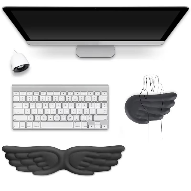 Keyboard Mouse Wrist Rest Ange - đánh giá và giá Gaming Keyboard Ergonomics