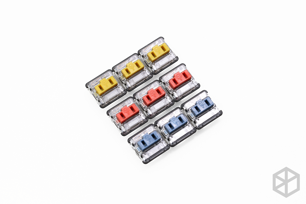 Kailh nét chước chuyển đổi nửa - đánh giá và giá Gaming Keyboard Blue Switches