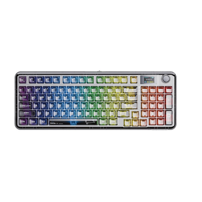 AULA F-NB98 96% ANSI US Layout - đánh giá và giá Keyboard Gaming Transparent