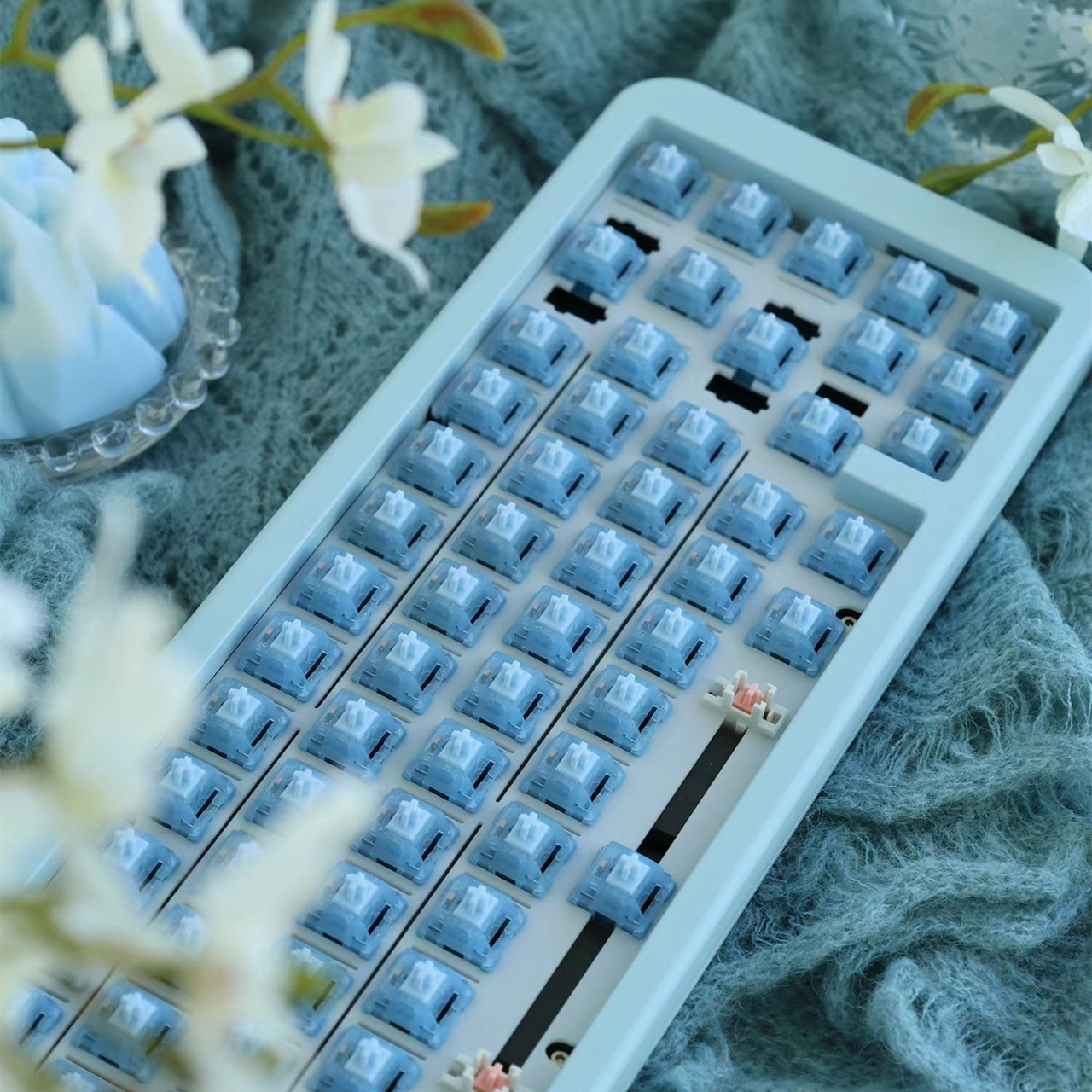 HMX Blue Topa Switch Linear Sw - đánh giá và giá Gaming Keyboard Blue Switches
