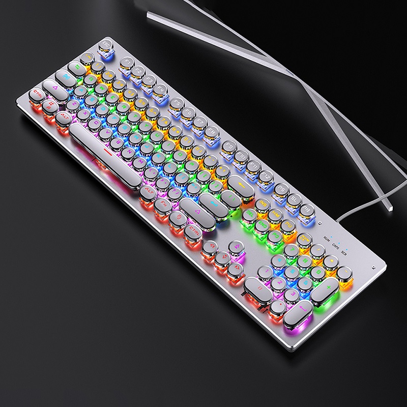 Retro Punk Mechanical Keyboard - đánh giá và giá Gaming Keyboard And Mouse For Xbox