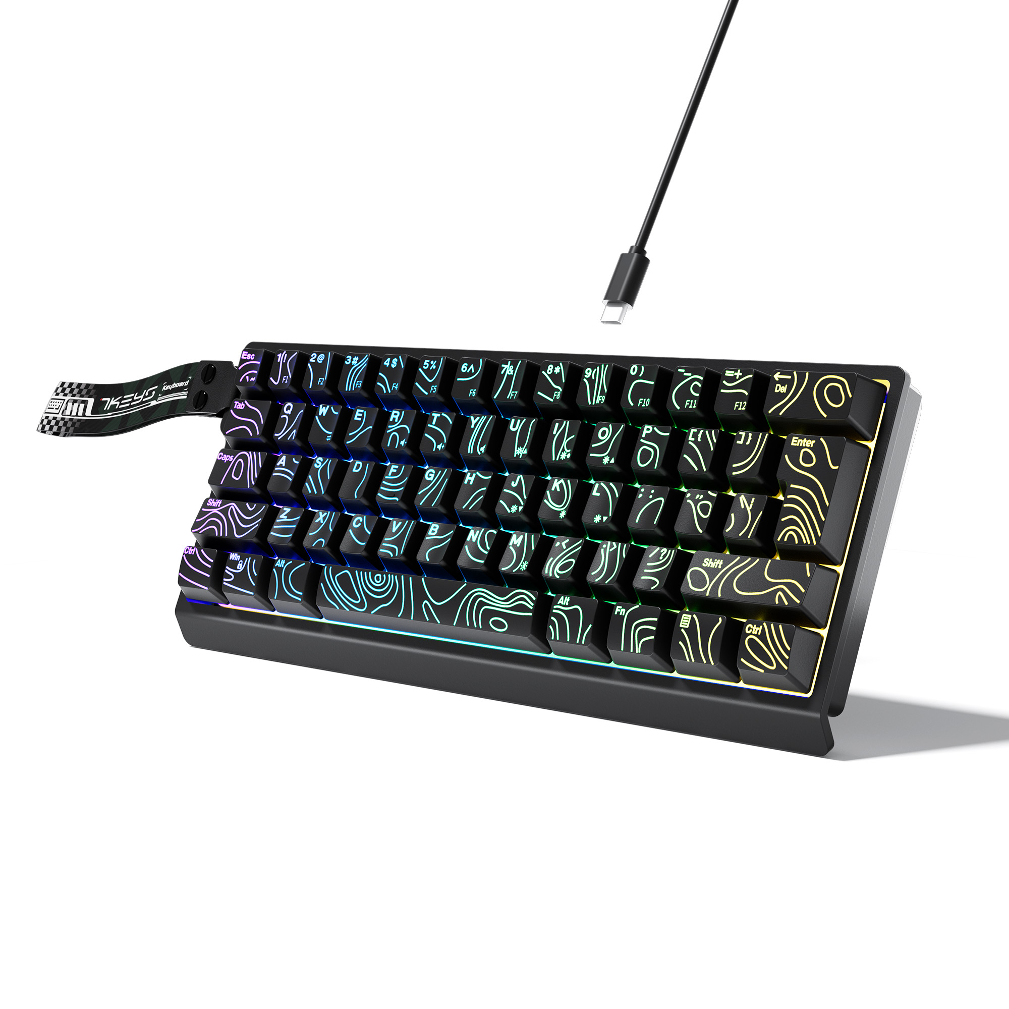 60% Compact Wired Keyboard wit - đánh giá và giá Gaming Keyboard And Mouse For Xbox