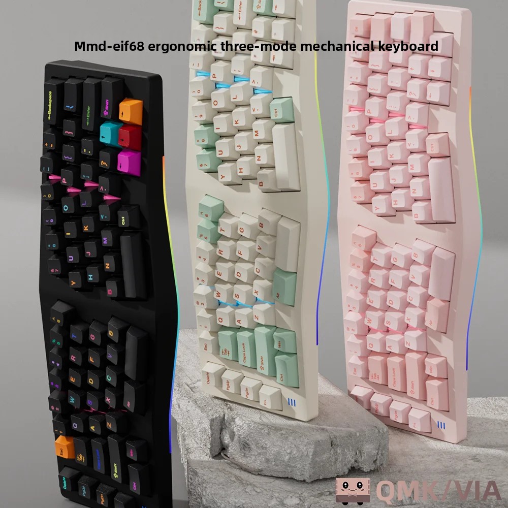MMD Alice EIF68 Wireless Mecha - đánh giá và giá Gaming Keyboard Hot Swappable