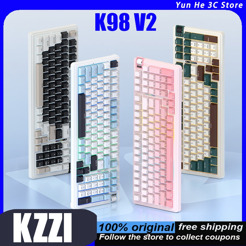 KZZI K98 V2 Mechanical Keyboar - đánh giá và giá Gaming Keyboard Hot Swappable