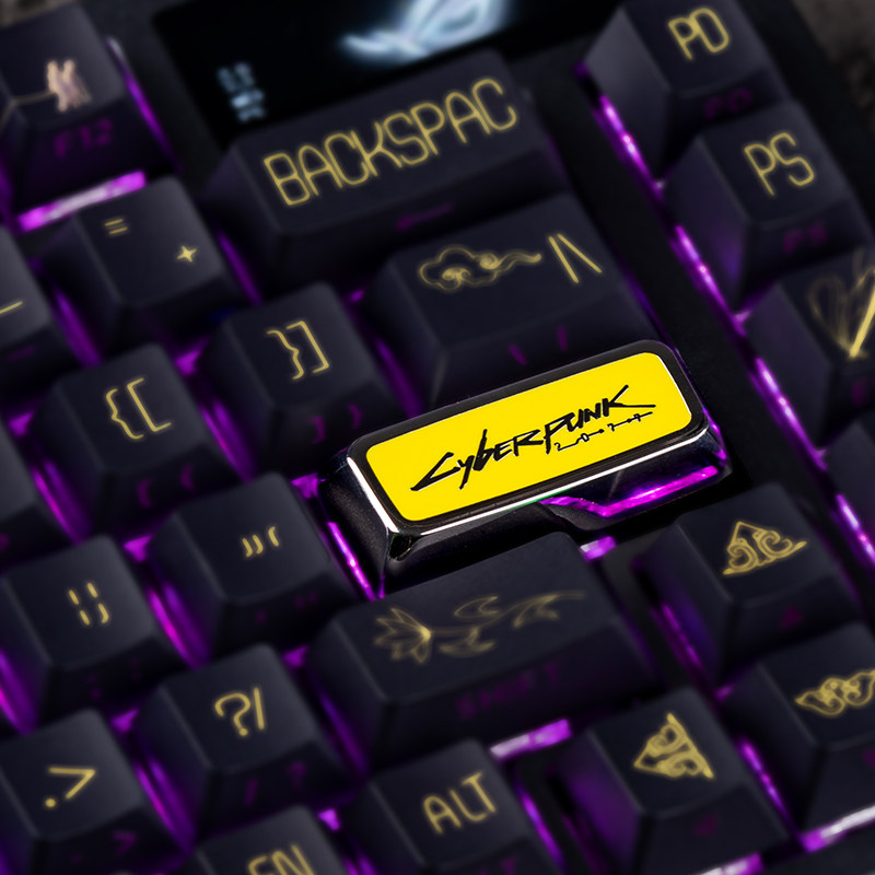 Anime Keycaps Cyberpunk 2077 T - đánh giá và giá Gaming Keyboard Ergo