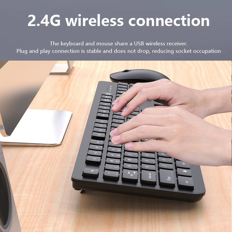2.4G Wireless Keyboard Mouse S - đánh giá và giá Gaming Keyboard Bluetooth