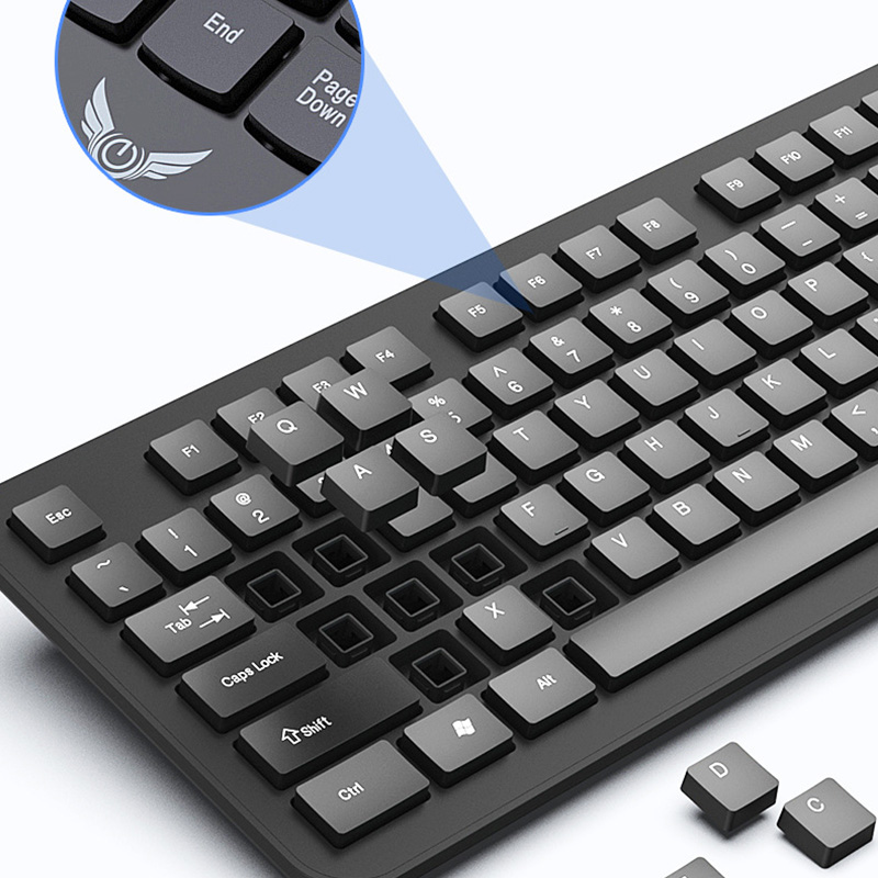 2.4G Wireless Keyboard Mouse S - đánh giá và giá Gaming Keyboard Bluetooth