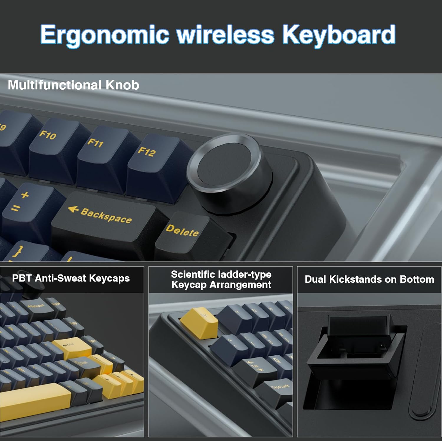 Aula F75 Mechanical Keyboard,  - đánh giá và giá Gaming Keyboard Hot Swappable