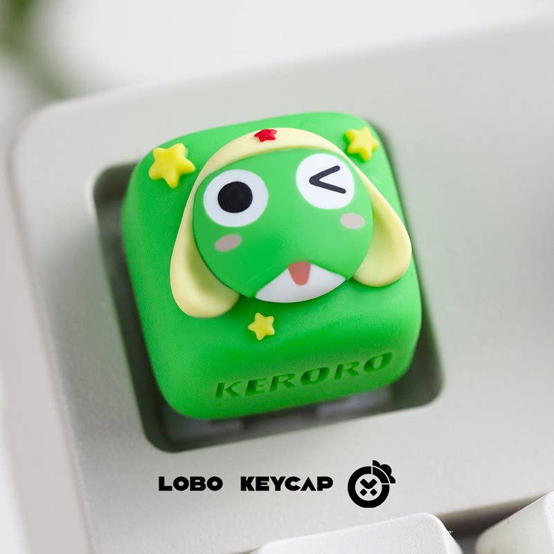 Keroro Themed Anime Keycaps Me - đánh giá và giá Gaming Keyboard Ergo