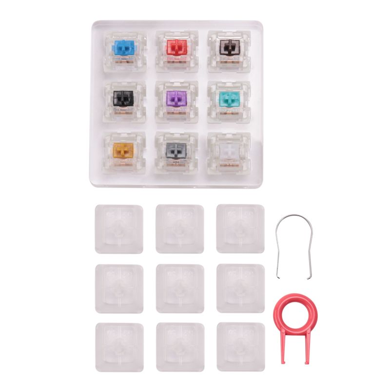YSS-9 Key Switches Tester For  - đánh giá và giá Gaming Keyboard Blue Switches