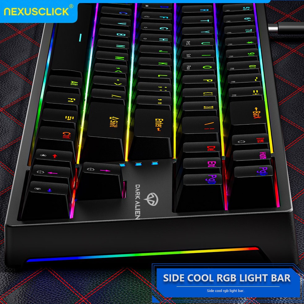 NexusClick K710 Compact Mechan - đánh giá và giá Gaming Keyboard Blue Switches
