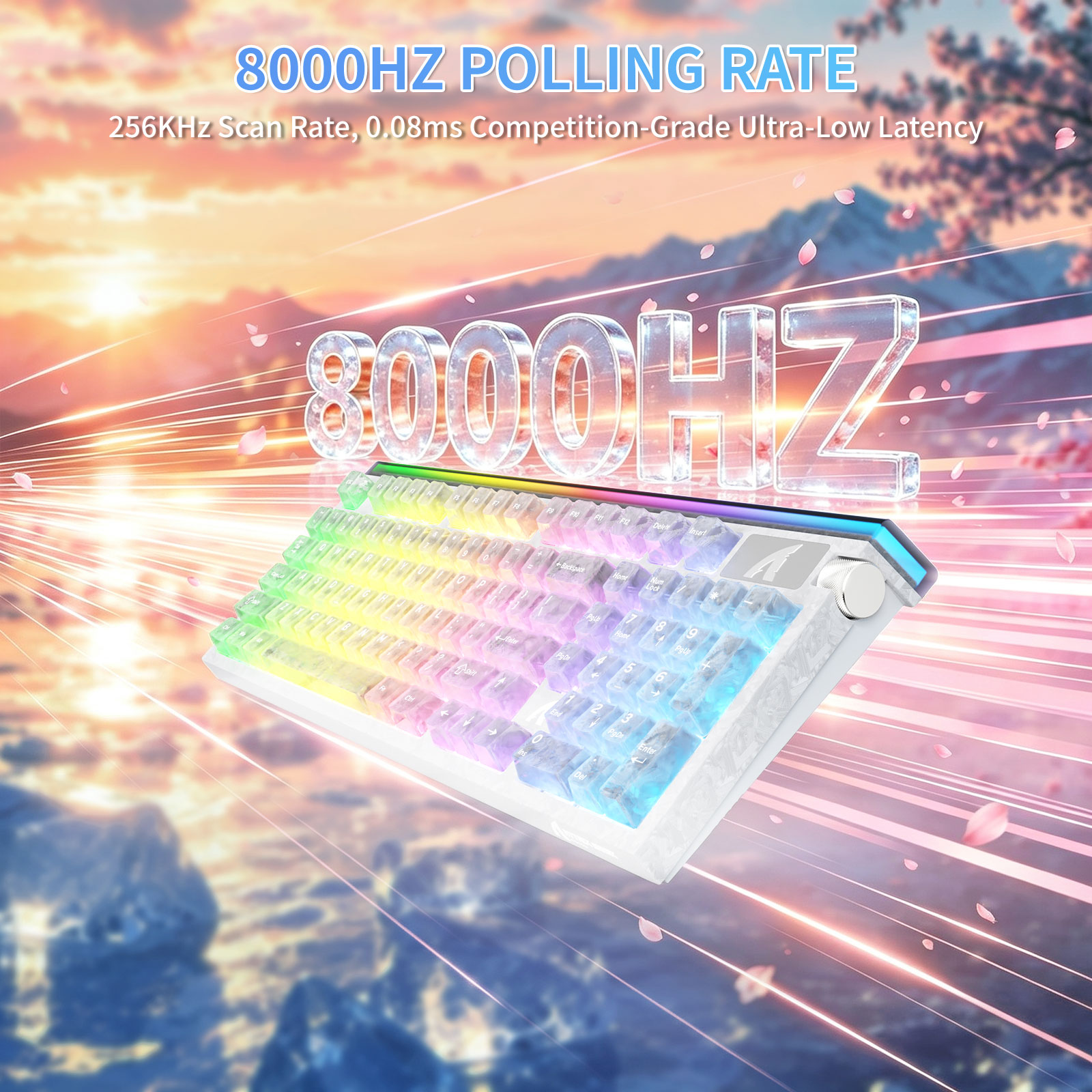 ATTACK SHARK R98 HE with C01Ul - đánh giá và giá Gaming Keyboard Hot Swappable
